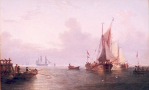 Shipping off a Dutch Port